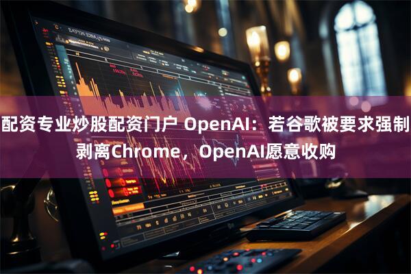 配资专业炒股配资门户 OpenAI：若谷歌被要求强制剥离Chrome，OpenAI愿意收购